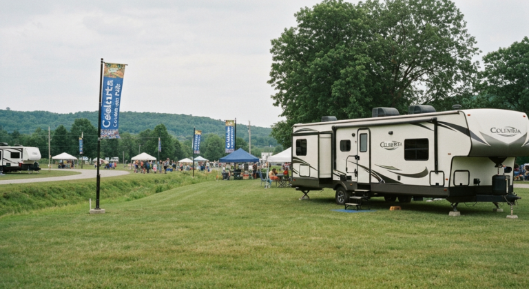RV rental for Celebrate Columbia near Marietta PA