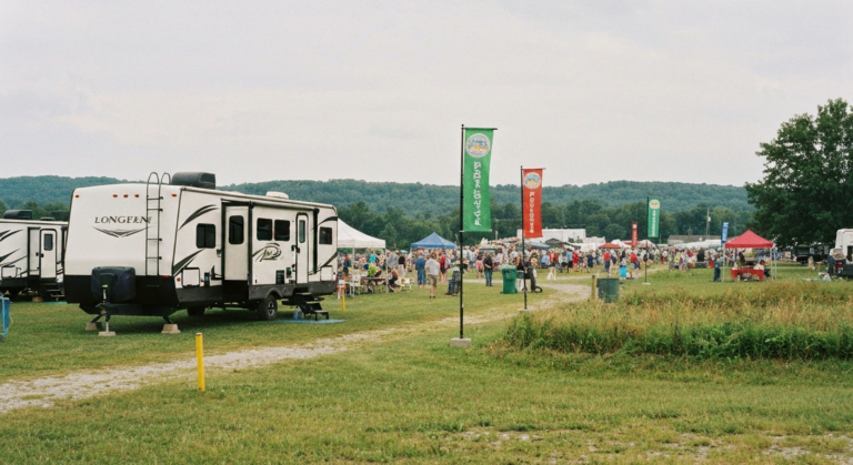 RV rental for Long's Park Art Festival near Marietta PA